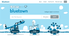 Desktop Screenshot of bluetownonline.co.uk