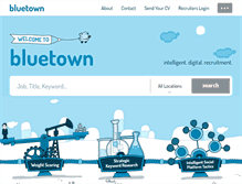 Tablet Screenshot of bluetownonline.co.uk